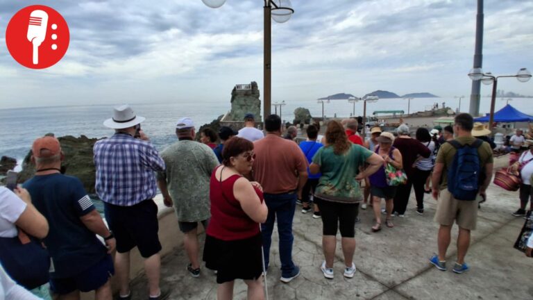 Mazatlán recibe a 14 mil turistas de cruceros internacionales