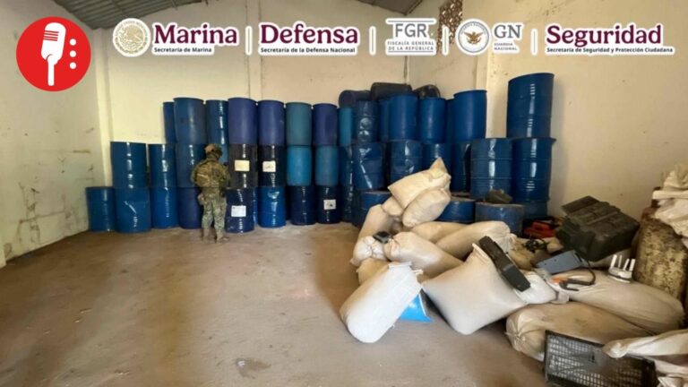 Golpe al narco: decomisan 212 kilos de metanfetamina en Sonora y desmantelan laboratorios en Sinaloa