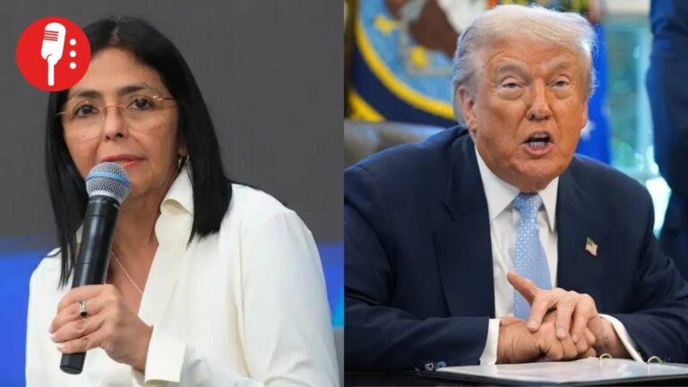 Delcy Rodríguez confirma diálogo directo con Trump en medio de crisis entre Venezuela y EUA
