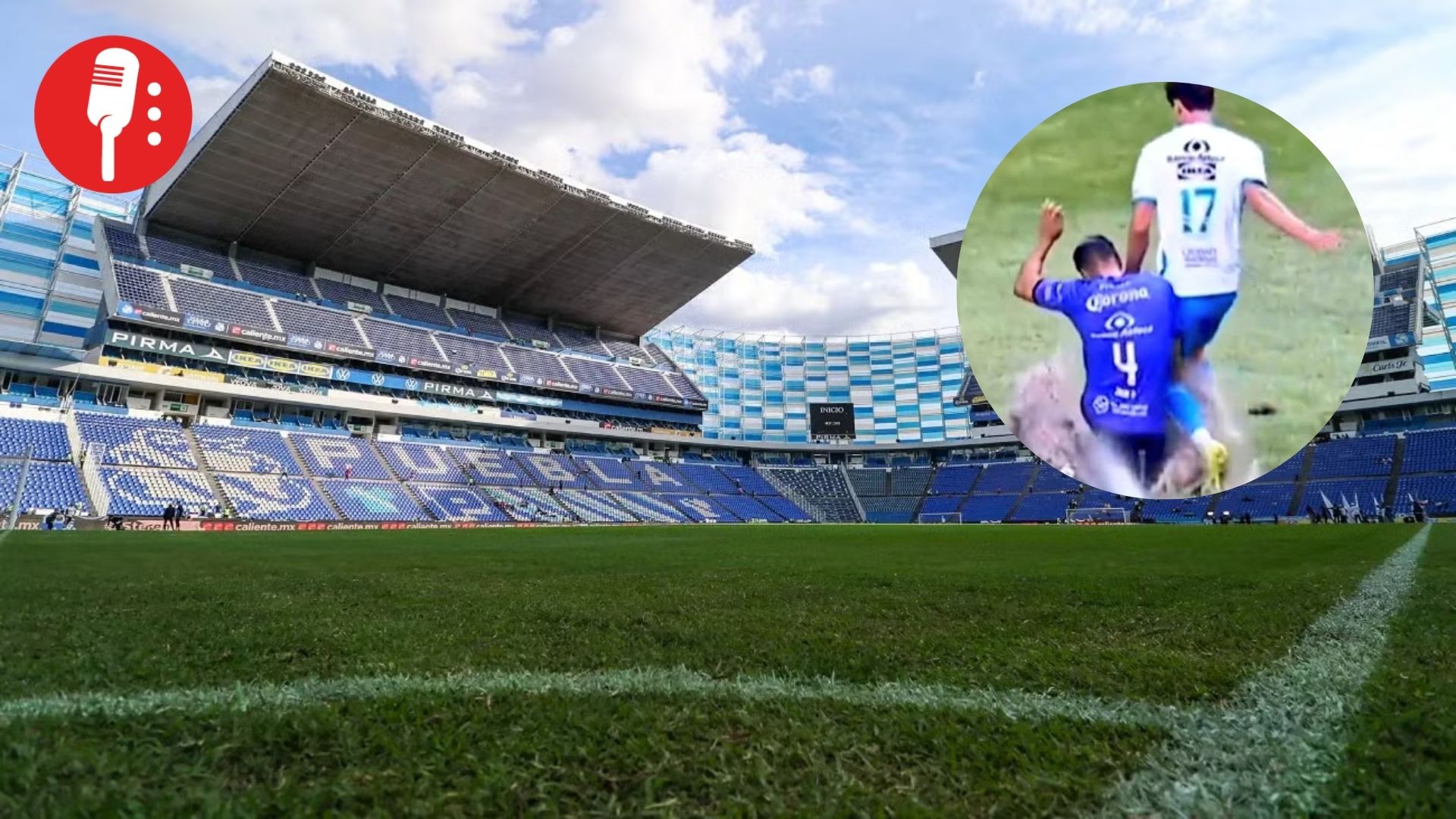 ¿Existe peligro de lesiones en el Estadio Cuauhtémoc por el estado de la cancha? Esta es la verdad