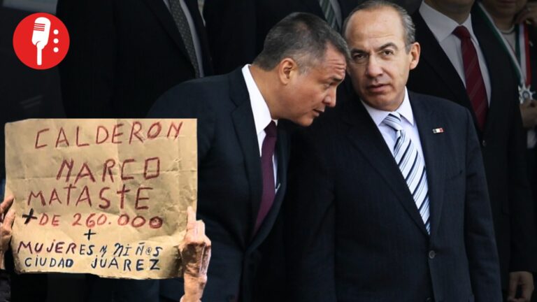 “Asesino”, el grito que acompaña a Felipe Calderón tras su fallida guerra contra el narco