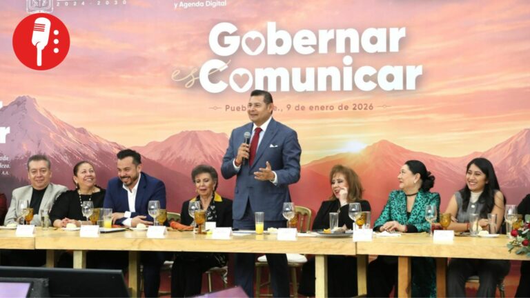 Armenta refrenda alianza con medios: “La comunicación define el rumbo de Puebla”