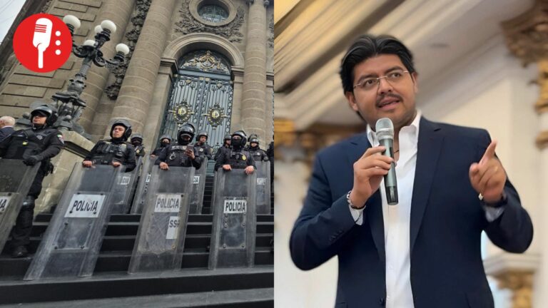 Grupos de choque y cadenas en el Congreso capitalino: Víctor Hugo Lobo Rodríguez se aferra a su escaño