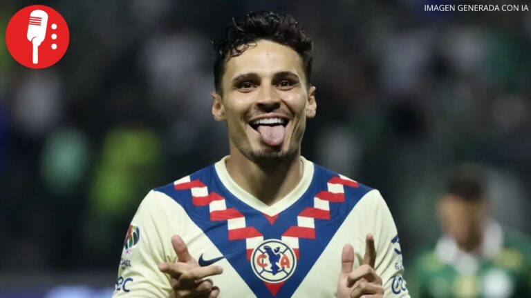 Raphael Veiga se viste de Águila