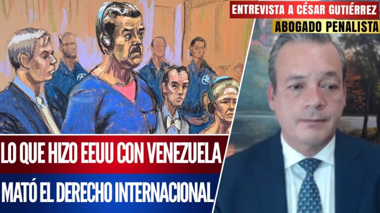 Entrevista | César Gutiérrez: Maduro explota en juicio; sabe que no lo liberarán y lo traicionaron