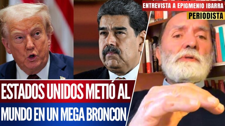 Entrevista | El periodista Epigmenio Ibarra analiza el caso de Maduro: “No tienen madre lo que le hicieron a Venezuela”