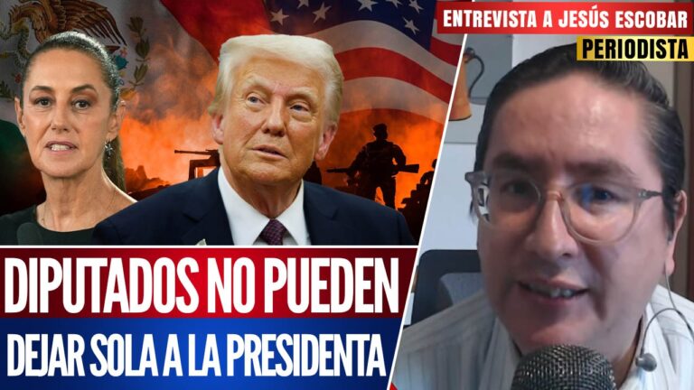 Entrevista | Diputados y senadores de vacaciones mientras México peligra por Trump: Jesús Escobar