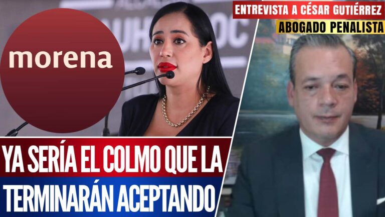 Entrevista | Sandra Cuevas quiere entrar a Morena y lanza manzana envenenada a la 4T: César Gutiérrez