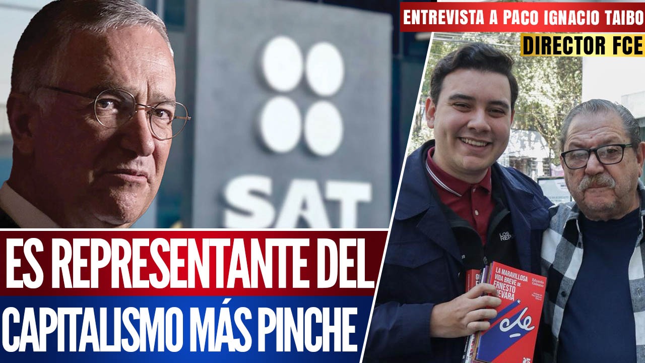 Entrevista | Salinas Pliego paga sus impuestos: Paco Taibo lo destruye por usurero