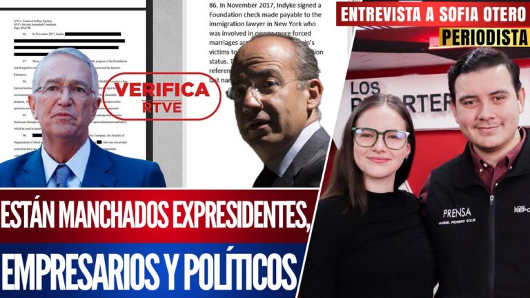 Entrevista | ¿Calderón y Salinas Pliego en los documentos Epstein?: Sofía Otero
