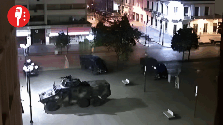 Disparos alrededor del Palacio de Miraflores en Venezuela