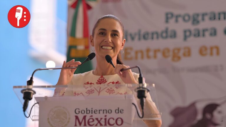 Sheinbaum asegura que la 4T beneficia al pueblo en Veracruz