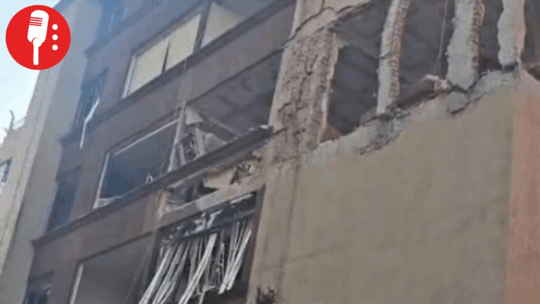 Explosión por acumulación de gas sacude edificio en Paseos de Taxqueña