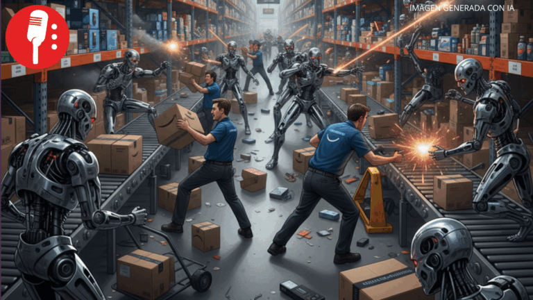 Inteligencia artificial acelera despidos en Amazon