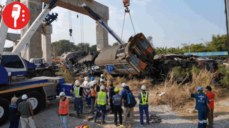 Tragedia ferroviaria en Tailandia deja al menos 22 muertos