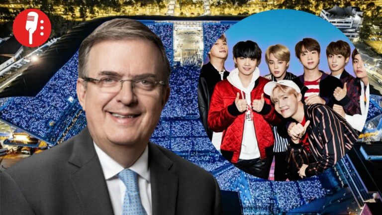 Marcelo Ebrard celebra el regreso de BTS a México con tres conciertos en CDMX