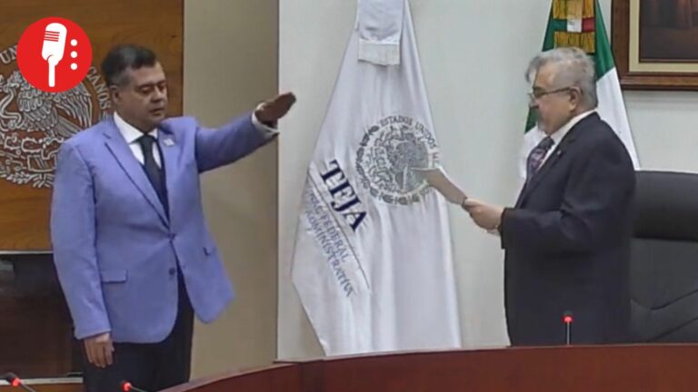 José Ramón Amieva asume presidencia del TFJA con voto unánime para 2026-2028