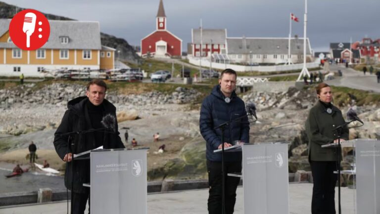 Líderes europeos rechazan plan de Trump y blindan a Groenlandia