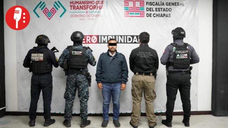 Fiscalía de Chiapas detiene a alcalde de Cintalapa por abuso de poder y nexos criminales