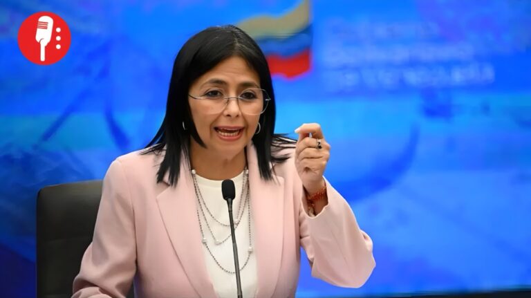 Delcy Rodríguez defiende soberanía de Venezuela