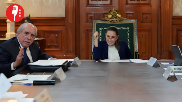 Pablo Gómez se reúne con Sheinbaum por reforma electoral