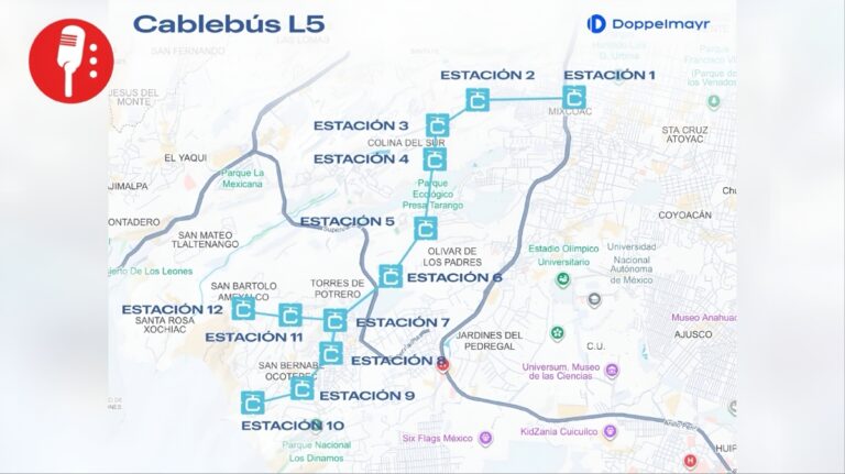 Doppelmayr gana contrato para la Línea 5 del Cablebús en Ciudad de México