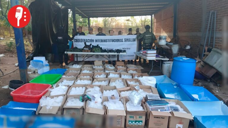Desmantelan laboratorios de drogas en Sinaloa: capturan a “Los Rugrats”