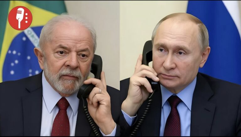 Putin y Lula muestran apoyo a Venezuela en llamada telefónica