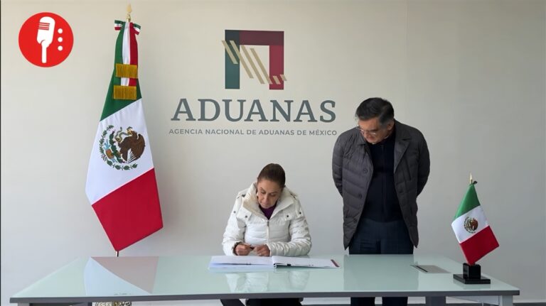Sheinbaum destaca mejoras aduaneras en Nuevo Laredo
