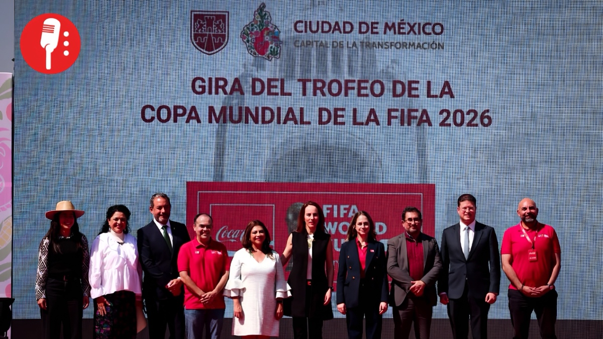 El Mundial 2026 comienza a sentirse: el trofeo de la FIFA llega a México