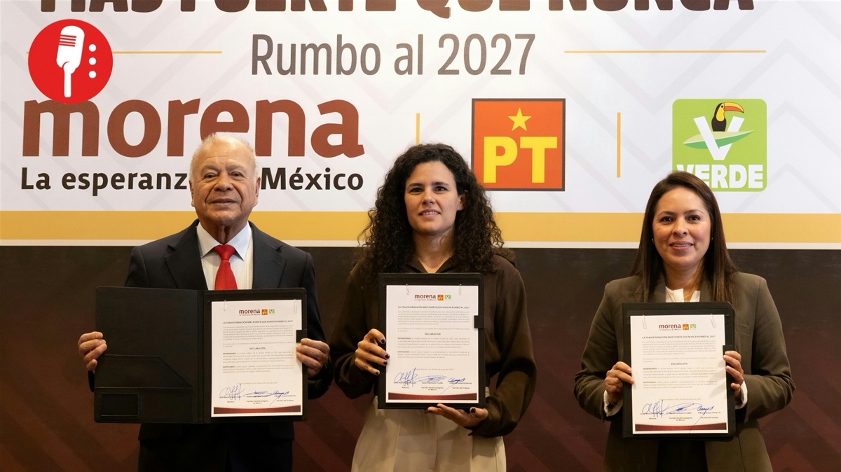 Alianza Morena, PVEM y PT: Unidos por el 2027