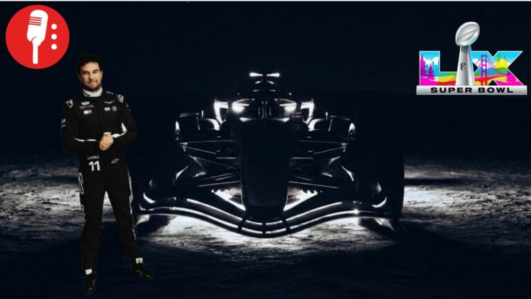 Millonaria inversión de Cadillac F1 Team de Checo Pérez para el Super Bowl LX
