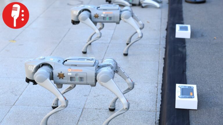 Se pone ‘perra’ la seguridad en los Estadios; ya se utilizan cuatro robots en el Gigante de Acero