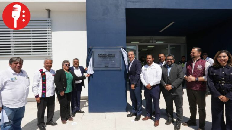Pepe Chedraui encabeza la inauguración del Bachillerato Tecnológico BUAP
