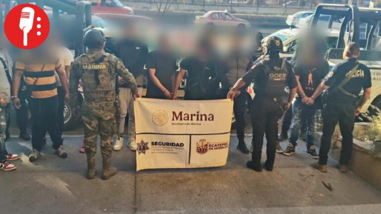 Caen diez extorsionadores que se hacían pasar por policías de investigación en Ecatepec