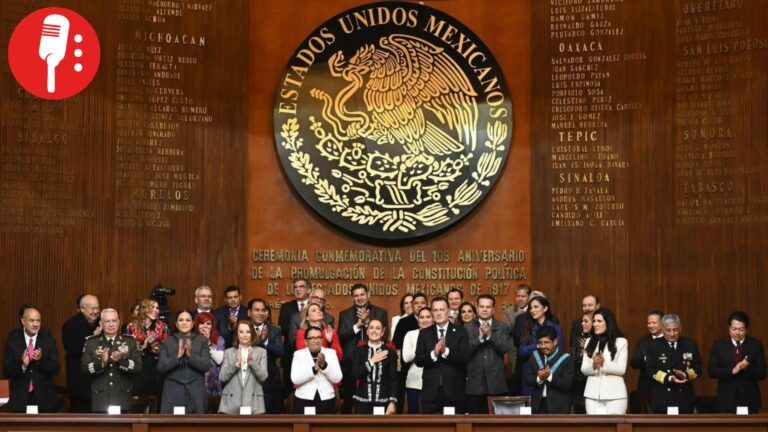 Mara Lezama y Sheinbaum refuerzan discurso de justicia social en 109 aniversario de la Constitución