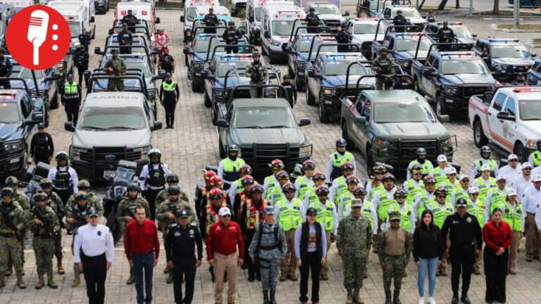 Operativo de seguridad para Carnaval de Playa del Carmen 2026