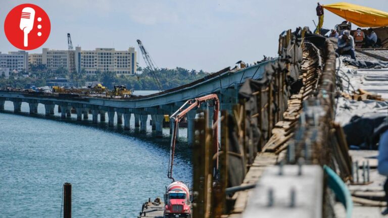 Puente Nichupté alcanza 94.2% de avance global
