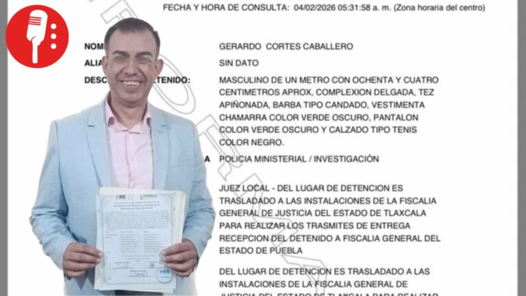 Detienen en Tlaxcala a exalcalde de Cuautempan acusado de delincuencia organizada