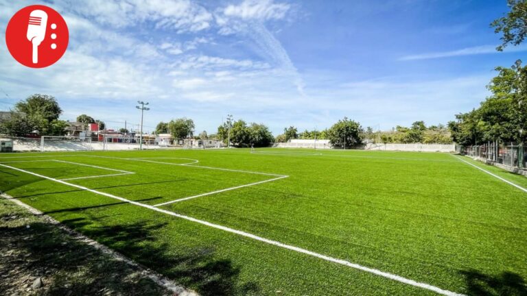 Gobierno de Sinaloa construye canchas deportivas y espacios recreativos en Culiacán