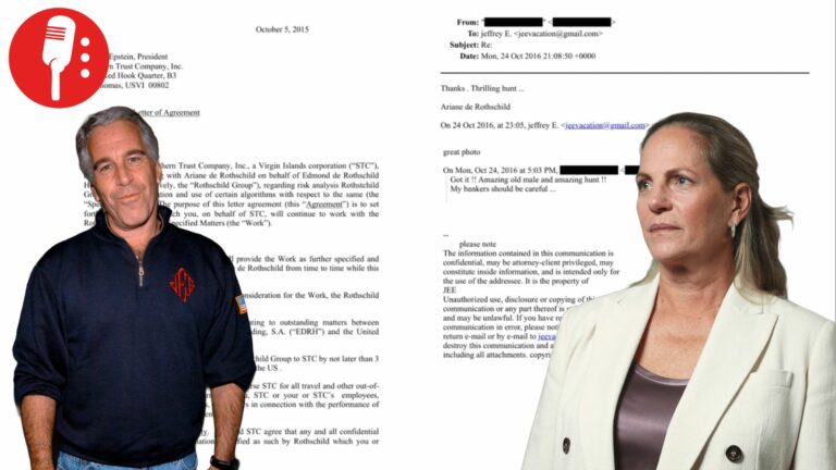 Epstein hizo negocios con Ariane Rothschild, se insinúa caza humana