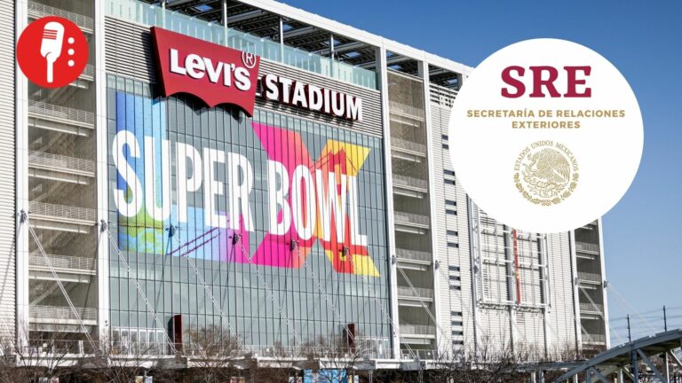 SRE aconseja a mexicanos que viajarán al Super Bowl LX en Estados Unidos