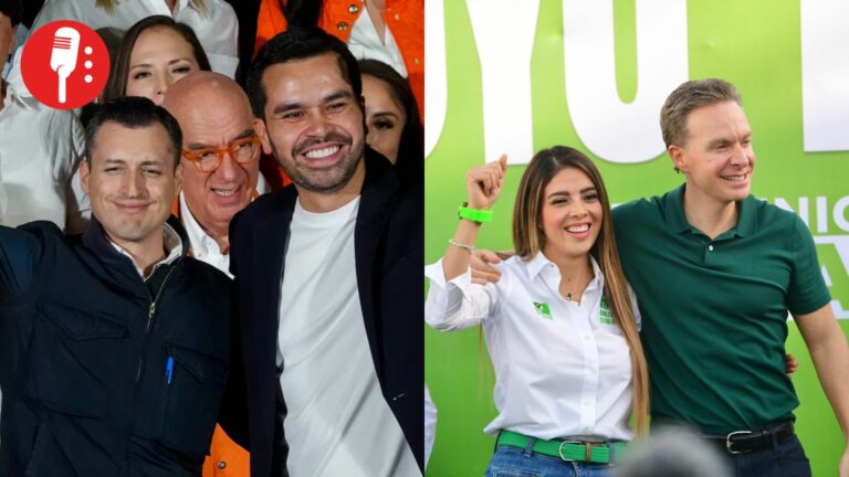 Máynez y Velasco destapan corcholatas para Nuevo León y San Luis Potosí