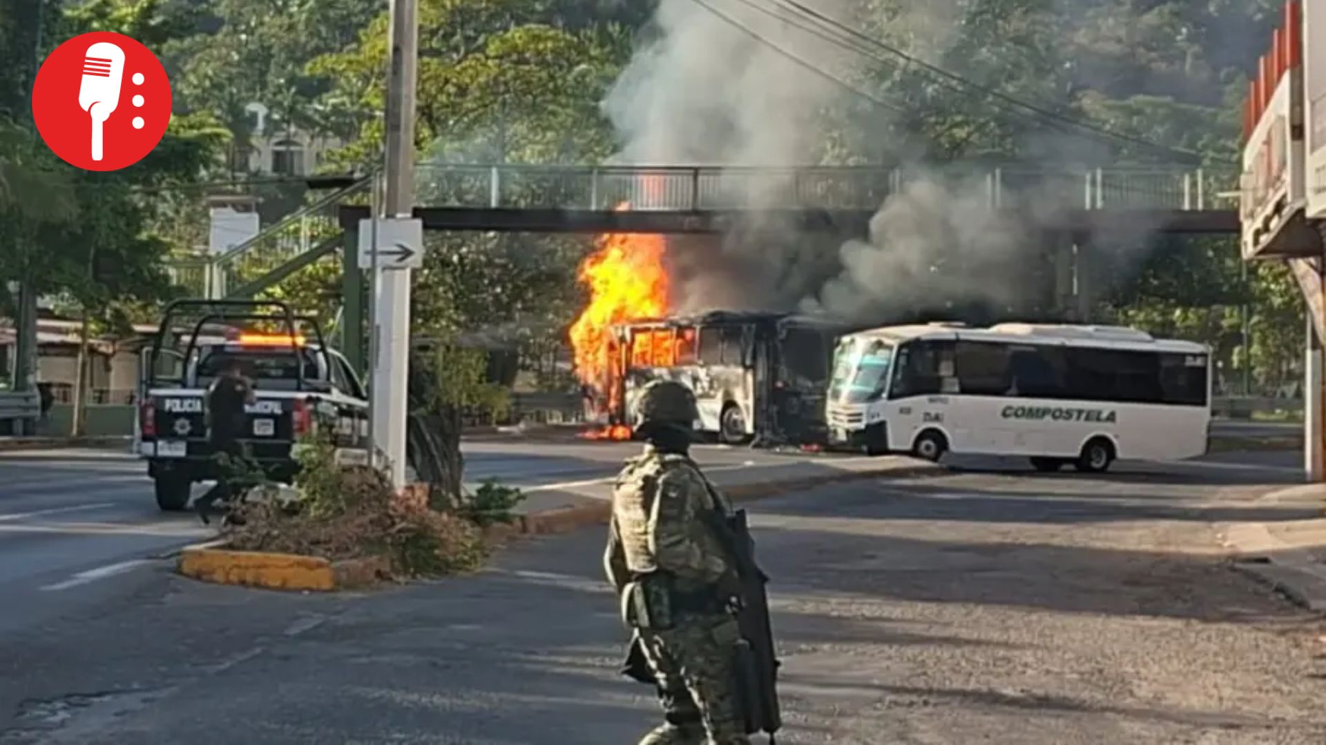 Gabinete de Seguridad despliega fuerzas ante narcobloqueos en Jalisco y Michoacán