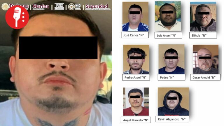Confirma Harfuch detención de “El Lexus” y ocho integrantes del Cártel del Golfo en Tamaulipas