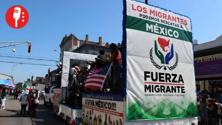 Migrantes respaldan reforma electoral y reconocen liderazgo de Sheinbaum