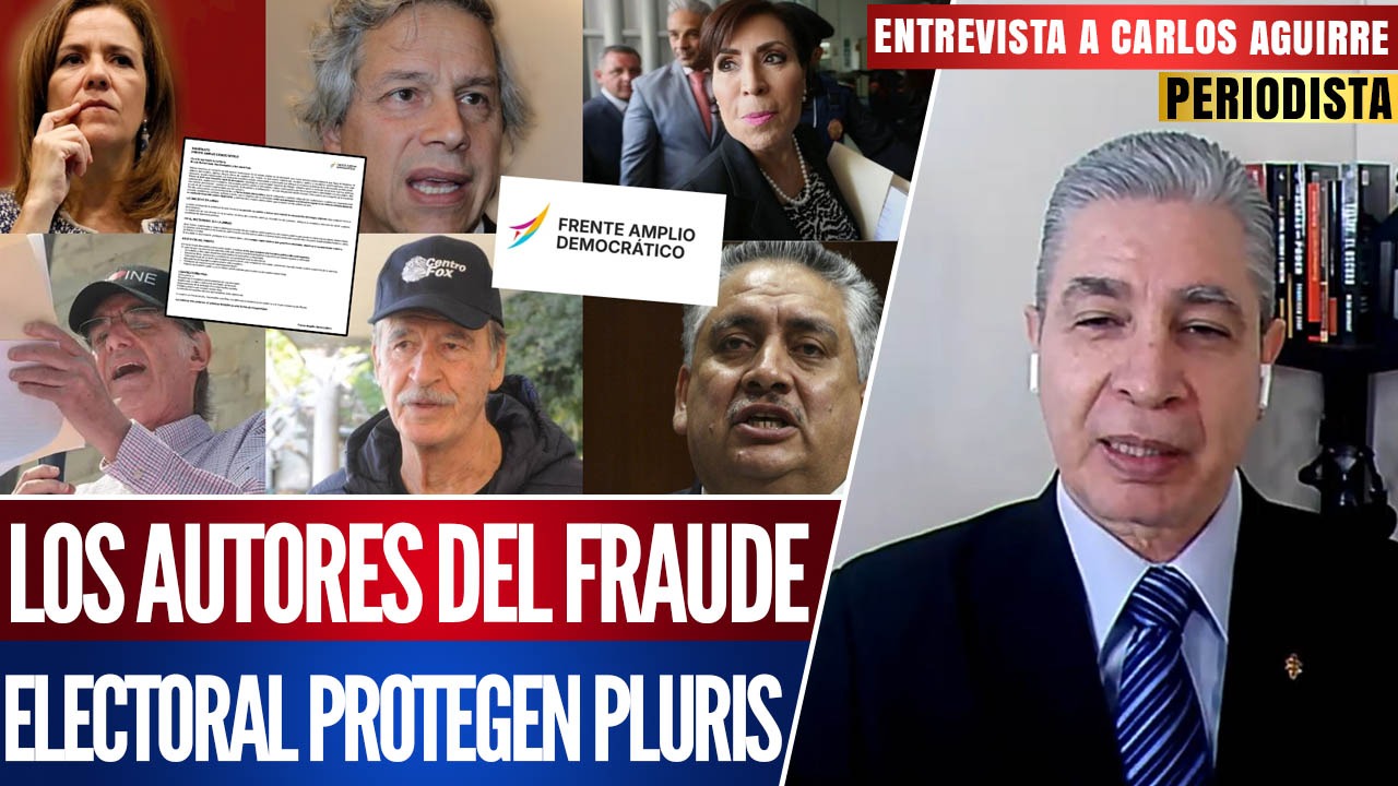 Entrevista | Se juntan los perdedores del PRIAN para frenar la Reforma Electoral: Carlos Aguirre