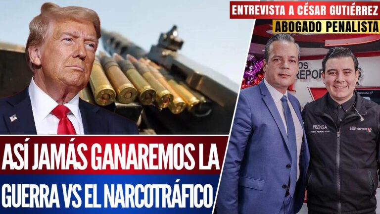 Entrevista | Gringos suministran calibre 50 a cárteles mexicanos desde 2012: César Gutiérrez Priego