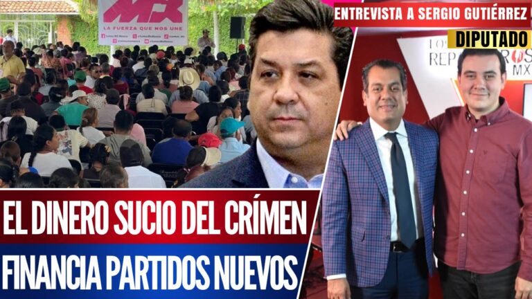 Entrevista | Cabeza de Vaca financia con dinero sucio partido nuevo Somos MX: Sergio Gtz Luna