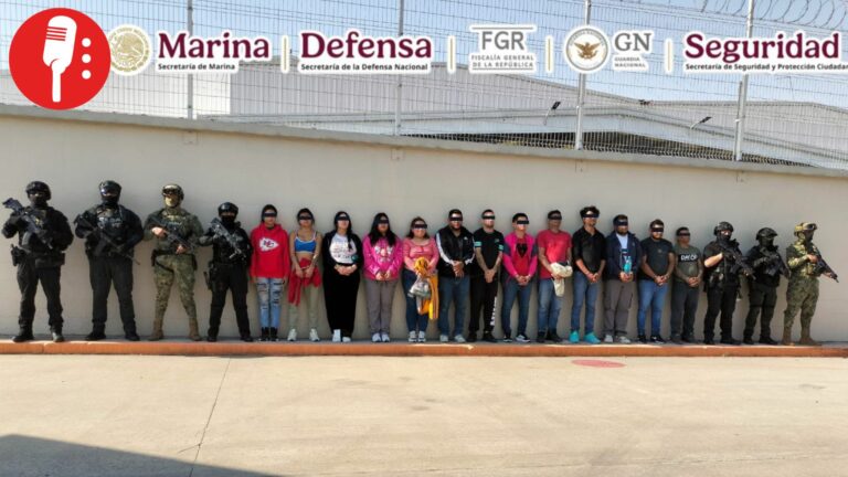 Detienen a líder operativo del CJNG y 13 miembros en Veracruz; tenían una persona secuestrada